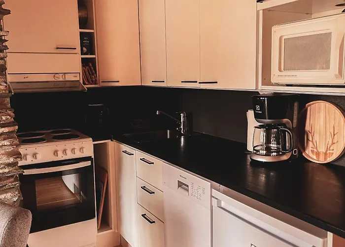 Lägenhet Pikkukelo - Doorstep Bus - Sauna - Traditional Log Levi